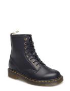 Vegan 1460 Black Felix Rub Off Shoes Boots Ankle Boots Ankle Boots Fla...