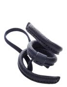 Leather Band Short Narrow Bendable Accessories Hair Accessories Scrunc...