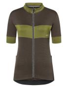 W Grava Jersey Sport T-shirts & Tops Short-sleeved Brown Super.natural