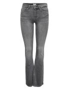 Onlblush Mid Flared Tai0918 Bottoms Jeans Flares Grey ONLY
