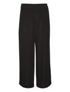 Kadacia Amber Pants Bottoms Trousers Wide Leg Black Kaffe