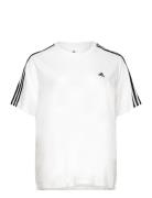 Essentials Slim 3-Stripes T-Shirt Sport T-shirts & Tops Short-sleeved ...