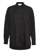 Slfsanni Ls Shirt Tops Shirts Long-sleeved Black Selected Femme