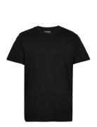 Slhaspen Ss O-Neck Tee Noos Tops T-shirts Short-sleeved Black Selected...