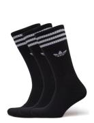 High Crew Sock 3 Pair Pack Sport Socks Regular Socks Black Adidas Orig...