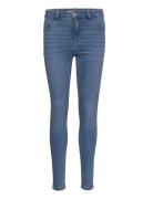 Molly High Waist Jeans Bottoms Jeans Skinny Blue Gina Tricot
