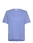 Mschterina Organic Small Logo Tee Tops T-shirts & Tops Short-sleeved B...