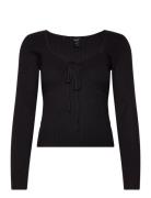 Top Telma Knitted Tops Knitwear Jumpers Black Lindex