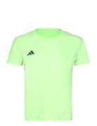 Adizero E Tee Sport T-shirts & Tops Short-sleeved Green Adidas Perform...