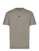 M Ss Tiro T 2 Sport T-shirts Short-sleeved Khaki Green Adidas Sportswe...
