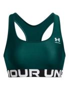 Ua Hg Mid Branded Sport Bras & Tops Sports Bras - All Green Under Armo...