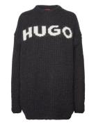 Slogues Tops Knitwear Jumpers Black HUGO