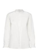 Shirt Tops Shirts Long-sleeved White Rosemunde