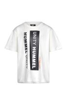 Hmlunity T-Shirt S/S Sport T-shirts Short-sleeved White Hummel