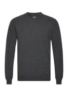 Eco Wool Karsten Knit Tops Knitwear Round Necks Grey Mads Nørgaard