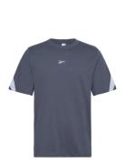 Cl Bv Ss Tee Sport T-shirts Short-sleeved Blue Reebok Classics