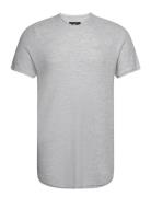 Hco. Guys Sweaters Tops T-shirts Short-sleeved Grey Hollister