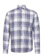 Regular Fit Men Shirt Tops Shirts Casual Blue Bosweel Shirts Est. 1937