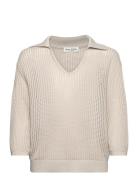 Pullover Long Sleeve Tops Knitwear Jumpers Beige Marc O'Polo