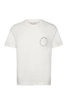 T-Shirts Short Sleeve Tops T-shirts Short-sleeved Cream Marc O'Polo