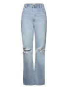 A '94 High Straight Gina Rip Bottoms Jeans Straight-regular Blue ABRAN...