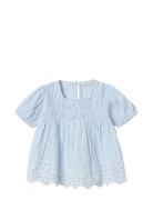 Nmffesinne Ss Top Tops Blouses & Tunics Blue Name It