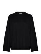 Lola Sweater Tops Knitwear Jumpers Black Movesgood