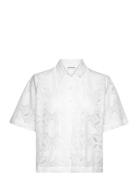 Srclio Shirt Tops Shirts Short-sleeved White Soft Rebels