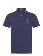 20/1 Basic Mesh-Ssl-Psh Tops Polos Short-sleeved Navy Polo Ralph Laure...