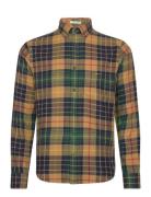 Reg Ut Plaid Flannel Check Tops Shirts Casual Multi/patterned GANT
