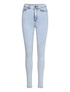 Nmcallie Hw Skinny Jeans Vi482Lb Noos Bottoms Jeans Skinny Blue NOISY ...