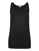 Top Karin Mom Tops T-shirts & Tops Sleeveless Black Lindex