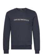 Men's Knit Sweater Tops Sweat-shirts & Hoodies Sweat-shirts Navy Empor...
