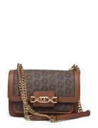 Lg Shldr Bags Small Shoulder Bags-crossbody Bags Brown Michael Kors