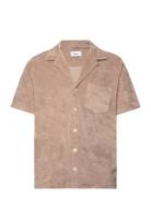 Nb Terry Bowling Cashmere Designers T-shirts Short-sleeved Beige Nikbe...