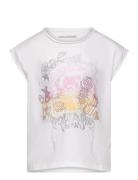 T-Shirt Tops T-shirts Short-sleeved White Zadig & Voltaire Kids