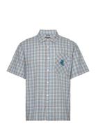 Mini Hand S/S Shirt Tops Shirts Short-sleeved Blue Santa Cruz