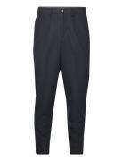 Slhslimtapedan Flannel Trouser O Bottoms Trousers Formal Navy Selected...