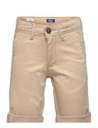 Jpstbowie Jjshorts Solid Sn Jnr Bottoms Shorts Beige Jack & J S