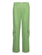 Mille Pants Bottoms Trousers Straight Leg Green Noella