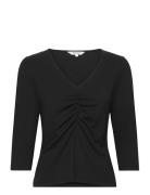 Selinapw Ts Tops T-shirts & Tops Long-sleeved Black Part Two