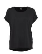 Cukajsa T-Shirt Tops T-shirts & Tops Short-sleeved Black Culture