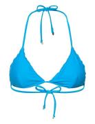 Jamaica Top Swimwear Bikinis Bikini Tops Triangle Bikinitops Blue Miss...