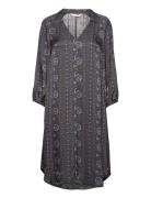 Gia Dress Knelang Kjole Multi/patterned ODD MOLLY
