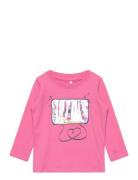 Nmfleela Ls Top Tops T-shirts Long-sleeved T-shirts Pink Name It