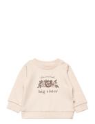 Kellie Sweatshirt Tops Sweat-shirts & Hoodies Sweat-shirts Beige That'...