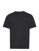 Loke Badge Tee - Regenerative Organ Tops T-shirts Short-sleeved Black ...