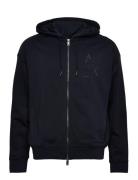 Sweatshirts Tops Sweat-shirts & Hoodies Hoodies Navy Armani Exchange