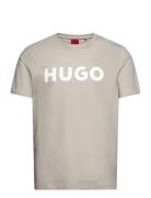 Dulivio Designers T-shirts Short-sleeved Beige HUGO