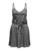 Onlmay Life Singlet V-Neck Dress Jrs Dresses Slip Dresses Black ONLY